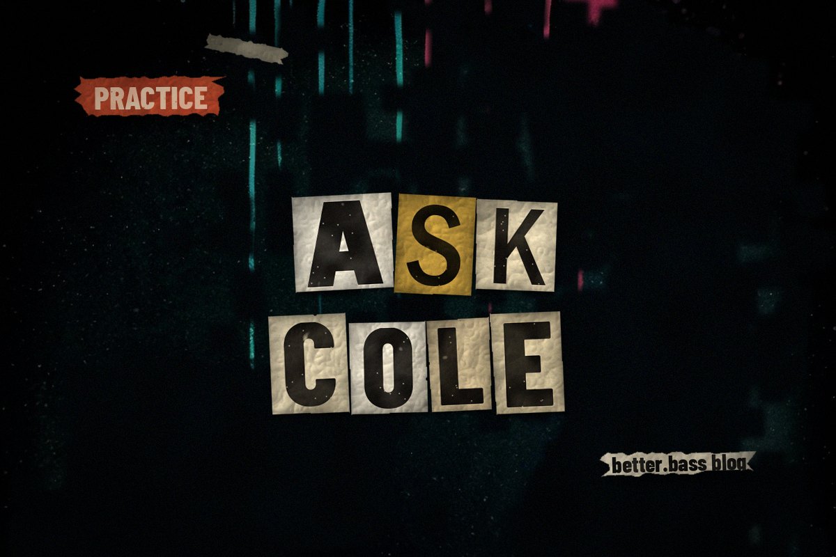 Ask Cole: Jazz Bass Questions Answered From My Lessons