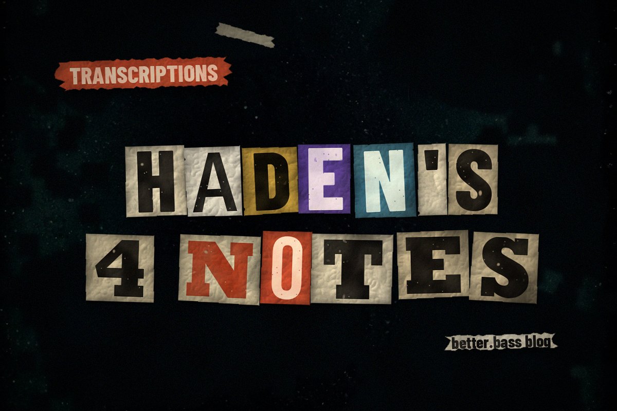 The Most Impressive Thing Charlie Haden Ever Played: 4 Whole Notes (Better Bass Lessons Blog cover)
