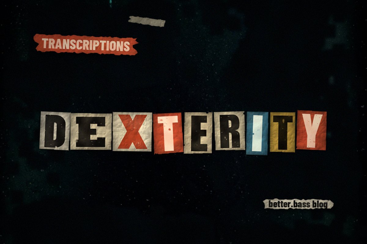 Dexterity Bass Solo: Play Paul Chambers in Thumb Position (Better Bass Lessons Blog cover)