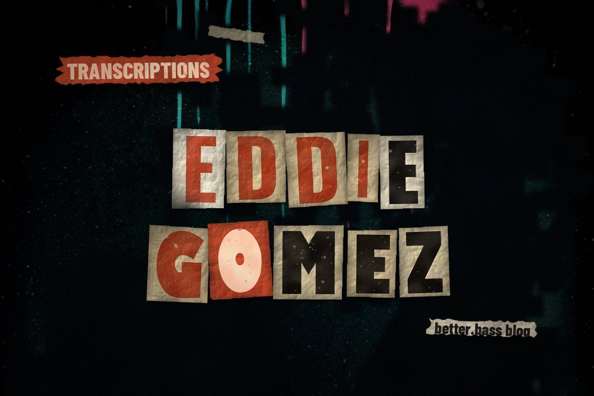 Eddie Gomez's You Must Believe in Spring Solo: How to Learn It (Better Bass Lessons Blog cover)