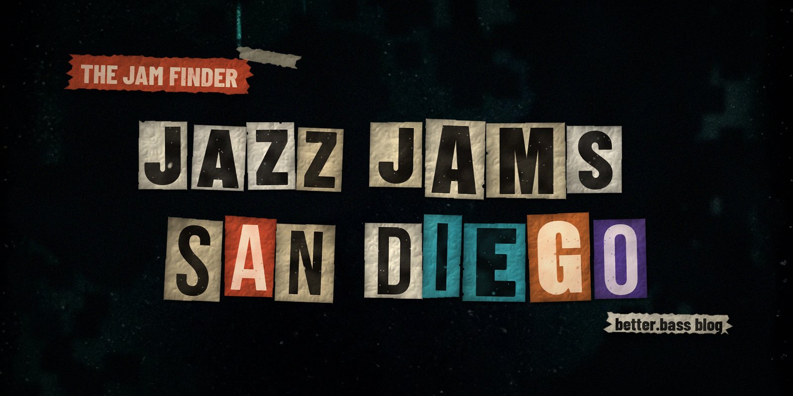 Jazz jams in San Diego: the Better Bass Lessons Jam Finder