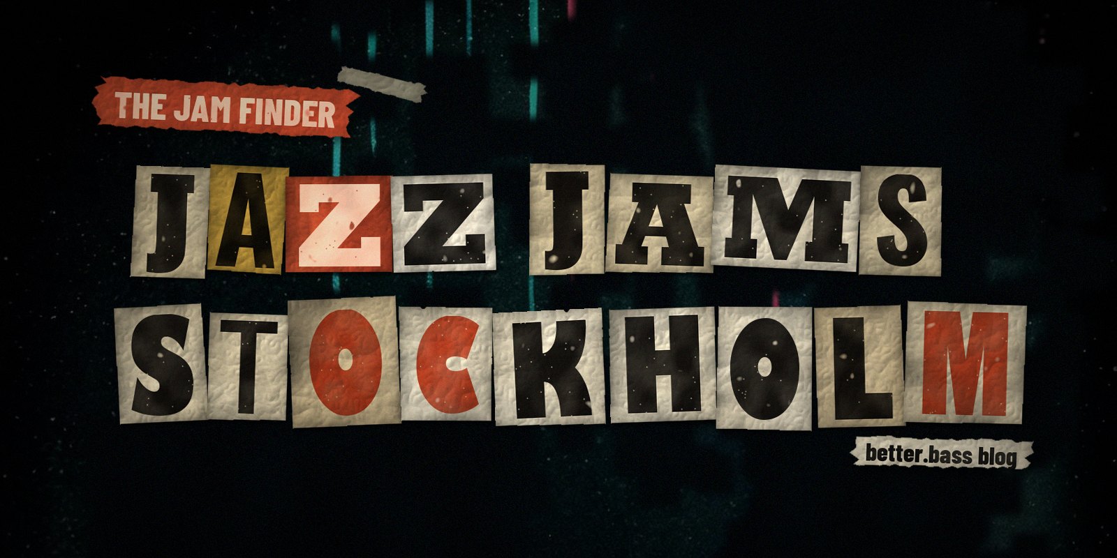 Jazz jams in Stockholm: the Better Bass Lessons Jam Finder