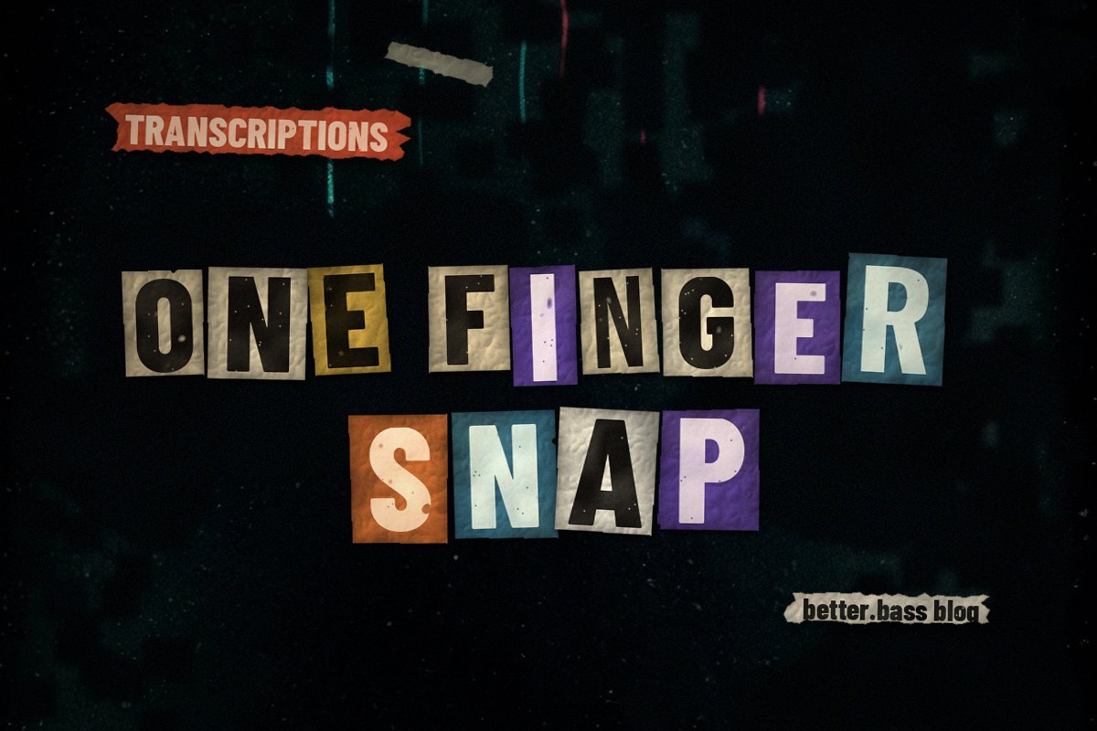 One Finger Snap Bass Line: Charlie Haden Breaks the Walking Rules (Better Bass Lessons Blog cover)